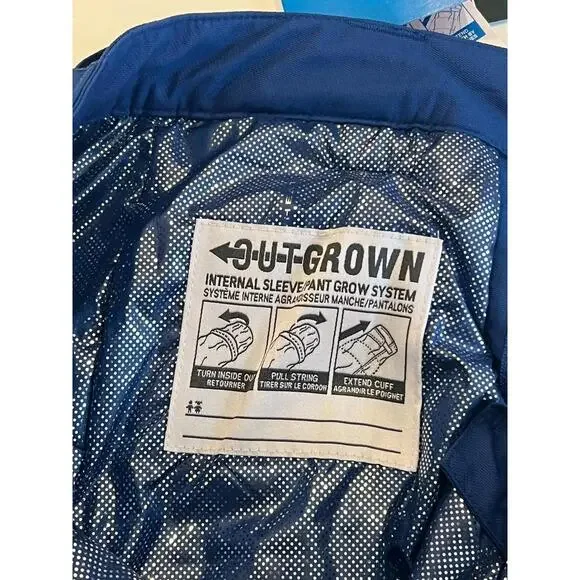 $75 Columbia Kids Blue Bugaboo III Insulated Ski Pants Size Medium - Picture 11 of 13
